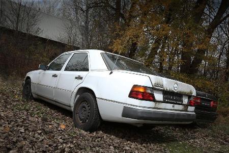 Mercedes-Benz 250 D, Heckansicht