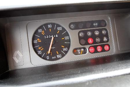 Renault 5 GTL, Rundinstrumente, Tacho