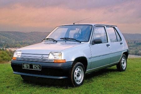 Renault 5 Supercinq, Frontansicht