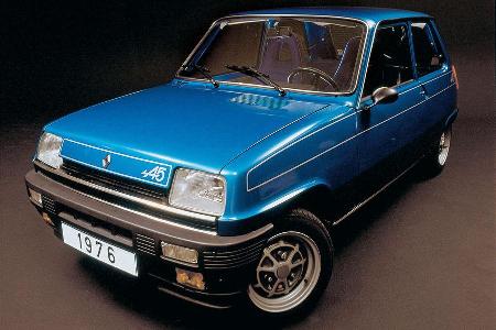 Renault 5 Alpine, Frontansicht