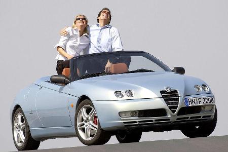Alfa Spider (916), Frontansicht
