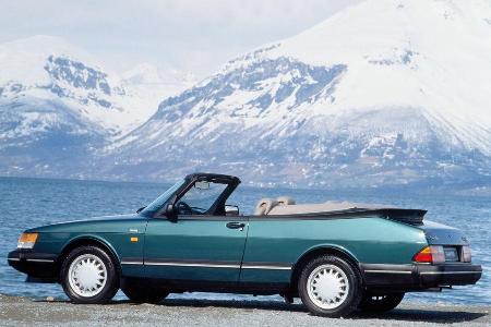 Saab 900 Cabriolet, Seitenansicht Saab 900 Cabriolet, Seitenansicht