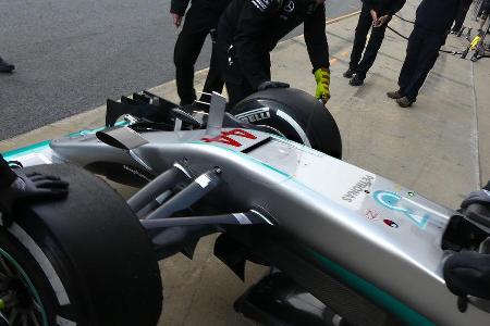 Mercedes S-Schacht - Barcelona Test - 2016