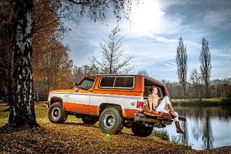 Chevrolet Blazer K-5, Seitenansicht, See Chevrolet Blazer K-5, Seitenansicht, See
