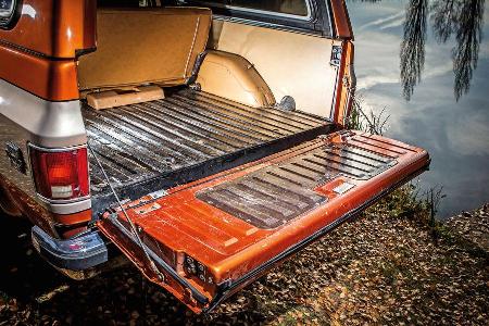 Chevrolet Blazer K-5, Kofferraum, Heckklappe