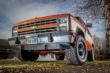 Chevrolet Blazer K-5, Front, Khlergrill