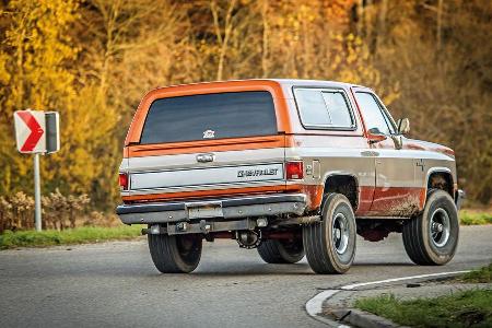 Chevrolet Blazer K-5, Heckansicht