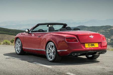 Bentley Continental GT V8 S Cabrio, Heckansicht
