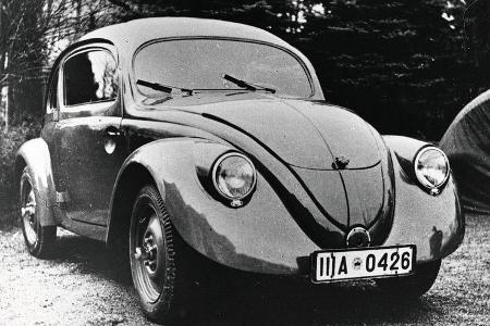 VW Käfer Erprobung