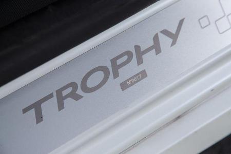 Renault Clio R.S. 220 Trophy, Schriftzug