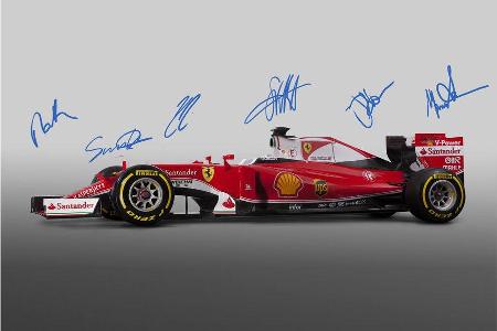 Ferrari - SF-16H - Formel 1 - 2016 - Studio