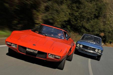 Lancia Stratos HF, Lancia Fulvia 1.3, Frontansicht