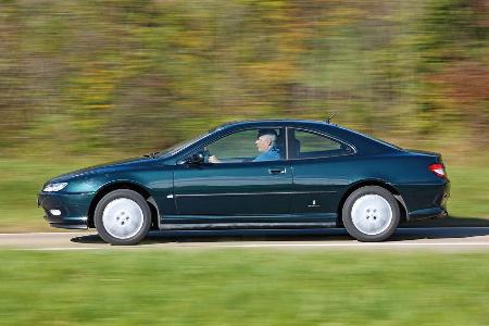 Peugeot 406 Coup 2.0, Seitenansicht