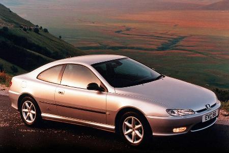 Peugeot 406 Coup 2.0, Seitenansicht