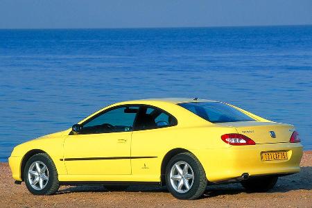 Peugeot 406 Coup 2.0, Seitenansicht
