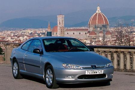 Peugeot 406 Coup 2.0, Seitenansicht