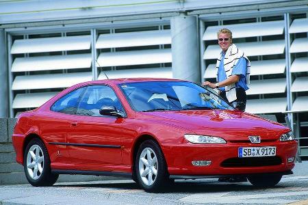 Peugeot 406 Coup 2.0, Seitenansicht