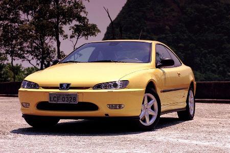 Peugeot 406 Coup 2.0, Seitenansicht