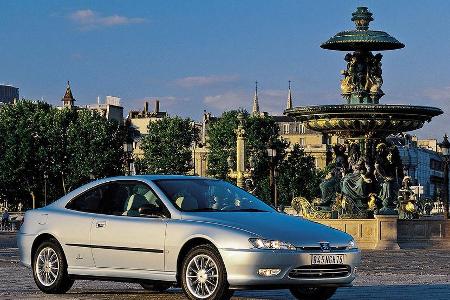 Peugeot 406 Coup 2.0, Seitenansicht