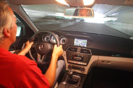 Mercedes C180, Innenraum
