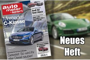 Neues Heft von auto motor und sport 13/2017