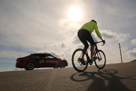 Skoda Superb, Mont Ventoux, Tour de France