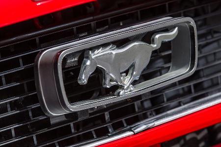 Ford Mustang, Emblem, Khlergrill