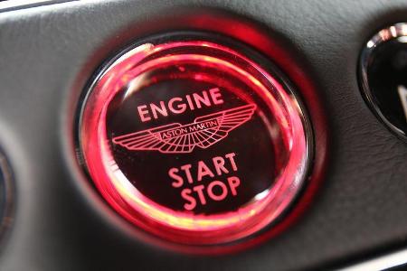 Aston Martin DB11, Startknopf