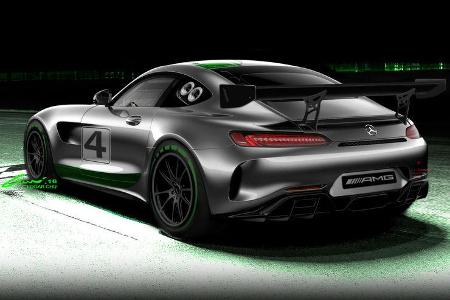 Mercedes-AMG GT4 - Rennwagen