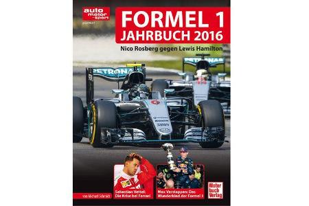 Formel 1 - Jahrbuch 2016 - M. Schmidt - Cover Formel 1 - Jahrbuch 2016 - M. Schmidt - Cover