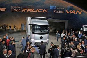 Weltpremiere Mercedes Urban e-Truck