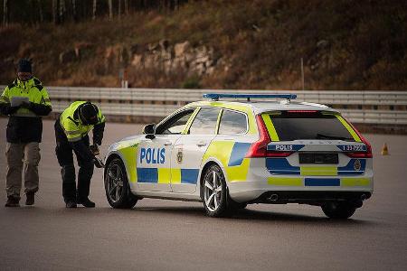 Volvo V90 Polizeiauto