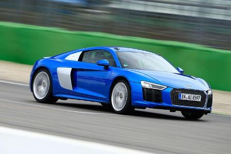 Audi R8 V10, Audi R8 5.2 FSI Quattro, Seitenansicht Audi R8 V10, Audi R8 5.2 FSI Quattro, Seitenansicht