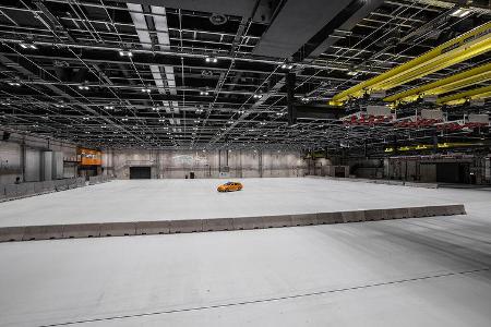 Technologiezentrum Fahrzeugsicherheit (TFS) Daimler, Crashtest