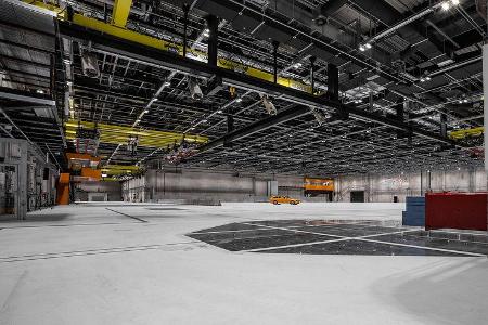 Technologiezentrum Fahrzeugsicherheit (TFS) Daimler, Crashtest
