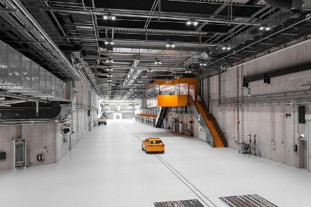 Technologiezentrum Fahrzeugsicherheit (TFS) Daimler, Crashtest