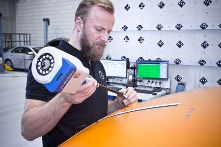 Technologiezentrum Fahrzeugsicherheit (TFS) Daimler, Crashtest