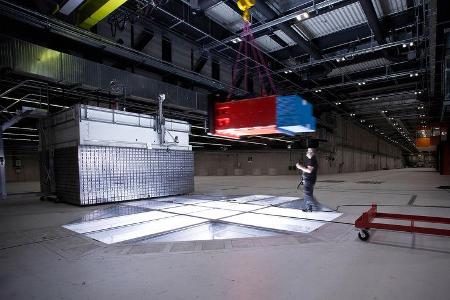 Technologiezentrum Fahrzeugsicherheit (TFS) Daimler, Crashtest