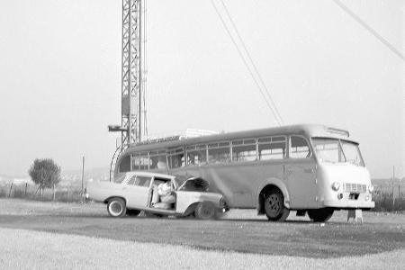 Technologiezentrum Fahrzeugsicherheit (TFS) Daimler, Crashtest