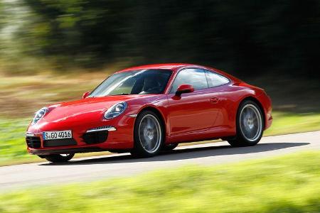 Porsche 911 Carrera, Seitenansicht Porsche 911 Carrera, Seitenansicht