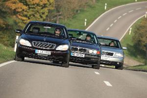 Fahrbericht Mercedes S 500, BMW 740i, Audi A8 4.2