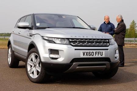 Range Rover Evoque, Frontansicht, Stand, Bernd Ostmann Range Rover Evoque, Frontansicht, Stand, Bernd Ostmann