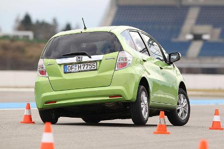 Honda Jazz 1.3 IMA, Elchtest