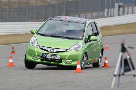 Honda Jazz 1.3 IMA, Elchtest