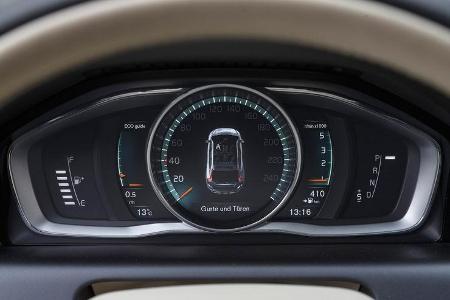 Volvo XC60 D5, Anzeigeinstrumente