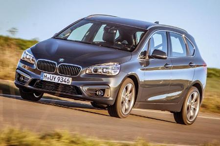 08/2014, BMW 2er Active Tourer ohne Kühlerniere