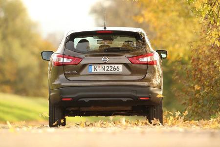 Nissan Qashqai 1.2 DIG-T, Heckansicht