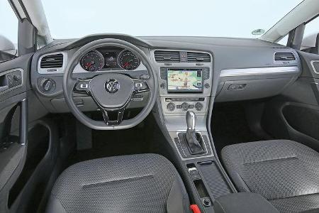 VW Golf, Cockpit