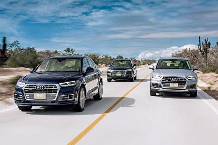 Audi Q5, Modelltypen Audi Q5, Modelltypen