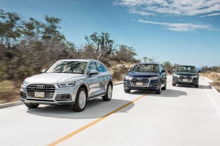 Audi Q5, Modelltypen